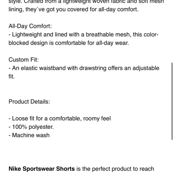 NIKE tri tone color block classic mesh lined swim trunks swimming summer Small - Picture 7 of 16